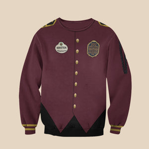 Halloween Terror Hotel Doorman Shirt, Personalized Shirt, Gift For Horror Fans - AOP Products - GoDuckee