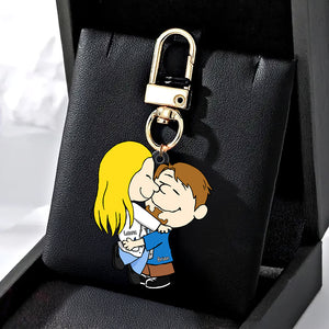 Personalized Gifts For Couple Keychain, Custom Job 01qhqn160125hg - Keychains - GoDuckee