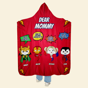 Personalized Gifts For Mom Wearable Blanket Hoodie 01ohpu160324 Mother's Day - Blankets - GoDuckee