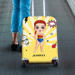 I'm A Travel Agent, Gift For Travel Girl, Personalized Luggage Cover, Traveling Girl Luggage Cover 05OHHN260723PA - Tote Bag - GoDuckee
