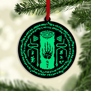 Circle Acrylic Ornament -PW-03NATN280823, Gift For Christmas - Ornament - GoDuckee