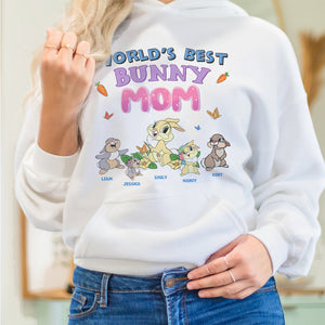 Personalized Gifts For Mom Shirt World's Best Bunny Mom 04HTPU050224 Easter's Day Gifts - 2D Shirts - GoDuckee