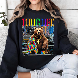 Gifts For Autism Shirt Thug Life 02ohpu070325 - Shirts - GoDuckee