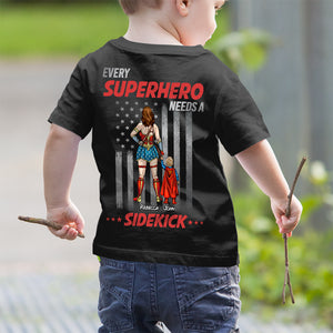Personalized Gifts For Mom Shirt Every Superhero Needs A Sidekick 06qhhn230324pa - 2D Shirts - GoDuckee