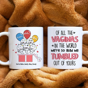 Gift For Mom, Personalized Mug, Funny Sperm Mug, Mother's Day Gift - Coffee Mug - GoDuckee