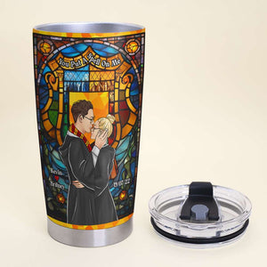 You Put A Spell On Me, Personalized Tumbler, Magic Couple Gifts - Tumbler Cup - GoDuckee