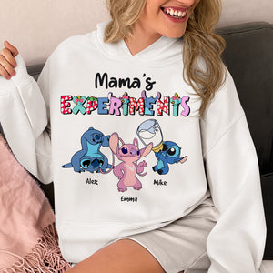 Personalized Gift For Mom Shirt Mama's Experiments 01QHHN110124 - Shirts - GoDuckee