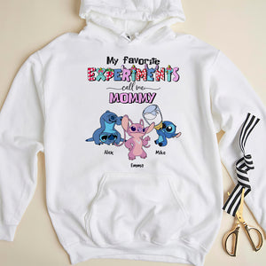 Personalized Gifts For Mom Shirt My Favorite Experiments Call Me Mommy 05QHHN230324 - 2D Shirts - GoDuckee