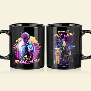 Galaxy Mom Coffee Mug - Personalized Gift For Mom 02QHPU260325HHHG - Coffee Mug - GoDuckee