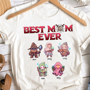 Personalized Gifts For Mom Shirt Best Mom Ever 02KAHN170224 - 2D Shirts - GoDuckee