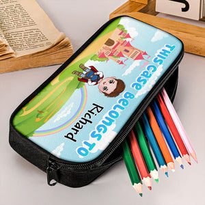 Personalized Gifts For Kid, Cute Princess Prince Pencil Case 05pgqn100724ha - Pencil Case - GoDuckee