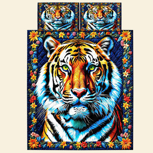 Tiger Special Quilt Bed Set 011HUDT170125 - Blanket - GoDuckee
