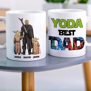 Dad -DR-WHM-01hutn240423hh Personalized Coffee Mug - Coffee Mug - GoDuckee