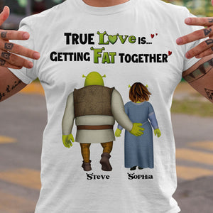 Couple Personalized 03HTPO220623HH T-shirt - Hoodie - Sweatshirt - Shirts - GoDuckee