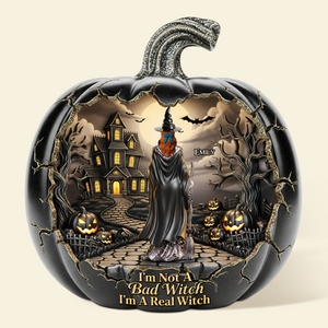 Witch Plaque - Personalized Gifts For Magic Lovers 01ohpu080725 - Shaped Plaques - GoDuckee