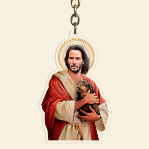 Gifts For Dog Lover 03NADT030124 Personalized Keychain, Pet Lovers - Keychains - GoDuckee