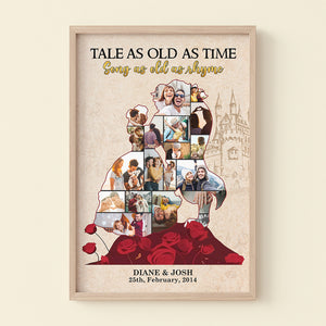 True Love Couple Personalized Couple Canvas Print - Poster & Canvas - GoDuckee