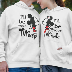 Couple Gift, Personalized Couple Shirt, Mouse Couple Kissing Shirt 04OHPO080723 - Shirts - GoDuckee
