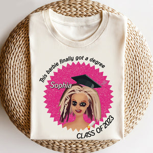 Finally Got A Degree, Class Of 2023, Gifts For Graduation, Personalized Shirt, Journey To Success, 04qhpo180723 - Shirts - GoDuckee