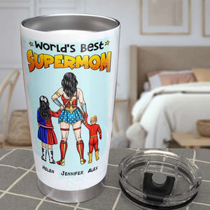 Gift For Mom, Personalized Tumbler, Mom And Kids Tumbler, Mother's Day Gift 05HUHN310323TM - Tumbler Cup - GoDuckee