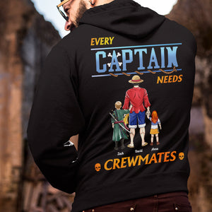 Personalized Gifts For Dad Shirt Every Captain Needs Crewmates 03QHHN190324PA-1 - 2D Shirts - GoDuckee
