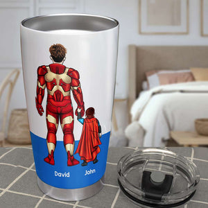 My Dad He Raised A Legend Personalized Tumbler - 07QHHN170523TM - Tumbler Cup - GoDuckee