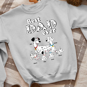 Best Dad Ever Personalized Shirt 03nahn250523 - Shirts - GoDuckee