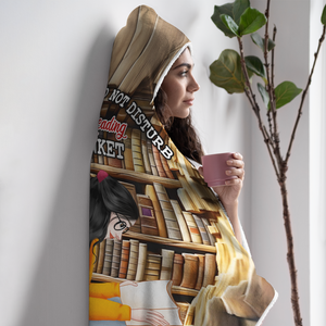 Personalized Gifts For Book Lover Blanket Hoodie 01tgpu271124hg - Blanket - GoDuckee