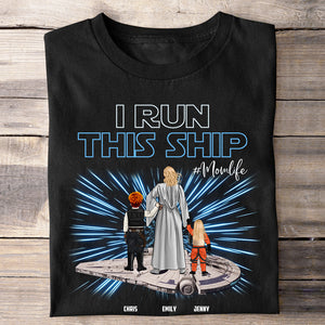 Personalized Gifts For Mom Shirt I Run This Ship 04QHHN270224HHHG GRER2005 - 2D Shirts - GoDuckee