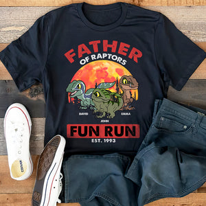 Father Of Raptors, Personalized Shirt 01huhn220523 - Shirts - GoDuckee