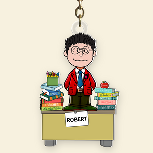 Personalized Gifts For Teacher Keychain 01ohpu150125 - Keychains - GoDuckee