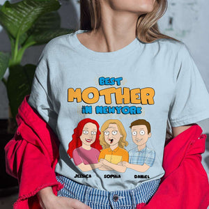 Personalized Gifts For Mom Shirt Best Mother In New York 03HTDT240124HH - 2D Shirts - GoDuckee