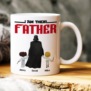 I Am Their Father 03HUHN090623 Personalized Family Coffee Mug Gift - Coffee Mug - GoDuckee