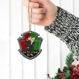 Magic Couple 02HUDT151123TM Personalized Ornament, Christmas Gifts - Ornament - GoDuckee