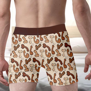 Personalized Gifts For Husband Men's Boxer Briefs 03OHDT110124 - Boxer Briefs - GoDuckee