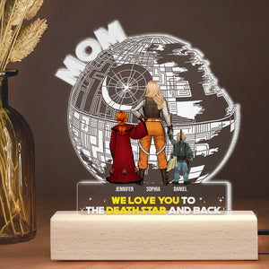 Personalized Gifts For Mom LED Light We Love Mom 04HTDT23022DAHHHG - Led Lights - GoDuckee