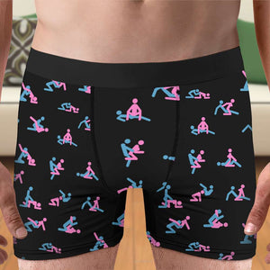 Gift For Couple Boxers I'll Make You Splash Colors Of Ecstasy Everywhere 06KAHN160124 - Boxers & Briefs - GoDuckee