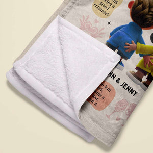 Personalized Gifts For Couple Blanket 01OHDT211224 - Blanket - GoDuckee