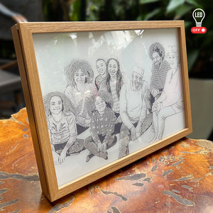 Gifts For Family, Personalized Light Picture Frame - Poster & Canvas - GoDuckee