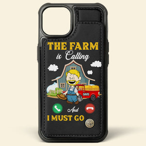 Personalized Gifts For Farmers Leather Flip Wallet Phone Case 04ohtn210225hg - Phone Case - GoDuckee