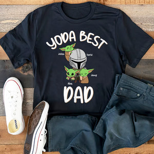 Best Dad In The Galaxy - Personalized Shirts - Gift For Father's Day - 02QHHN200523HH - Shirts - GoDuckee