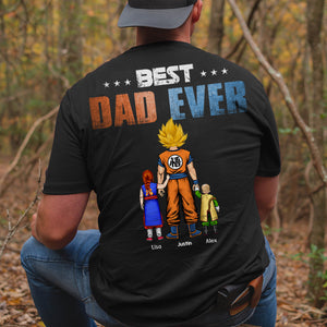 Personalized Gifts For Dad Shirt Best Dad Ever 04QHHN240124HH - 2D Shirts - GoDuckee