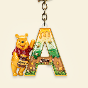 Cute Cartoon Bear Keychain - Personalized Gifts For Fans 01napu190625 - Keychains - GoDuckee