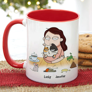 From The One Who Is Always Licking Their Genitals, Personalized Mug, Gift For Cat Lovers - Coffee Mug - GoDuckee
