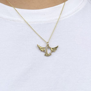 Personalized Name Necklace - Angel Wing Charm 35 25acxx140325 - Necklace - GoDuckee