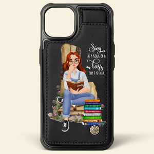 Personalized Gifts For Book Lovers Leather Flip Wallet Phone Case 03hupu260225pa - Phone Case - GoDuckee