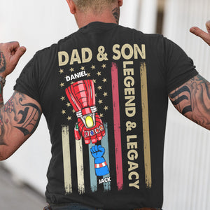 Dad And Kids 04qhhn180523ha Personalized Shirt - Shirts - GoDuckee