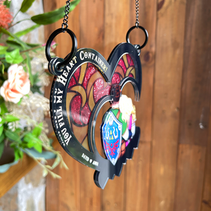 Personalized Gifts For Couple Suncatcher Window Hanging Ornament 02hupu180524hh - Ornaments - GoDuckee