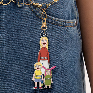 Personalized Gift For Mom Keychain, Fun & Loved Mom 04qhhu030325hg - Keychains - GoDuckee