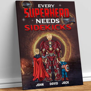 Dad 02QHTN190523TM Personalized Canvas Print - Poster & Canvas - GoDuckee